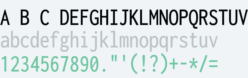 Inconsolata Condensed Medium