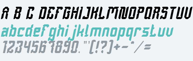 Dayak Shield Italic