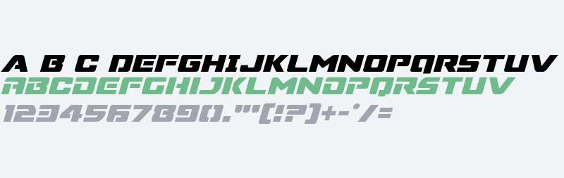 Super Commando Italic