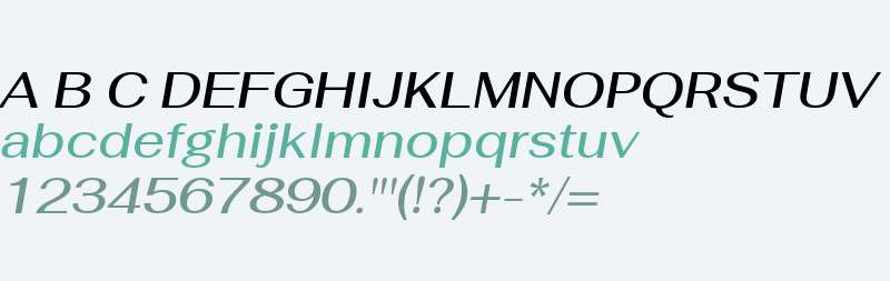 Fahkwang Medium Italic