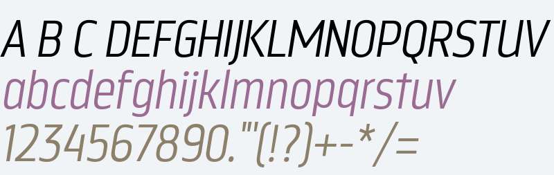 Nordikka W00 Light Italic