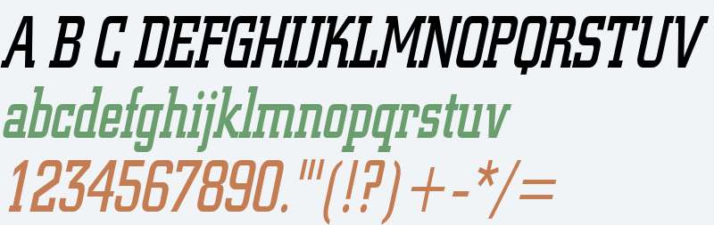 Geo 957 Thin Italic