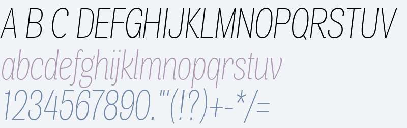 AirCompressed-ThinItalic