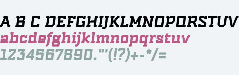 MM Indento W00 Heavy Italic