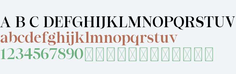 Residenz Serif Trial SemiBold Large