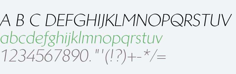 Brewery No2 Pro Light Italic