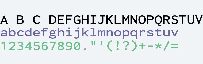 Inconsolata Expanded SemiBold