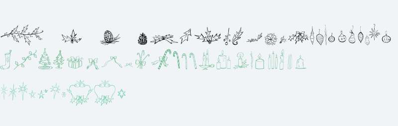 Blue Goblet Christmas Orns W95