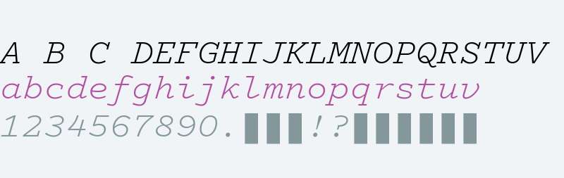 Logic Monospace TRIAL Light