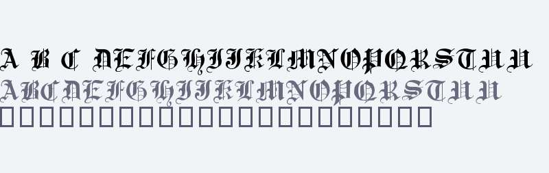 Traditional Gothic, 17th c.