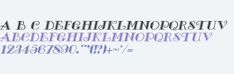 Gallery Italic