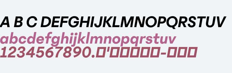 TRIAL Phantom Sans 0.8 Semibold Italic