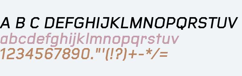 Raker Bold Italic
