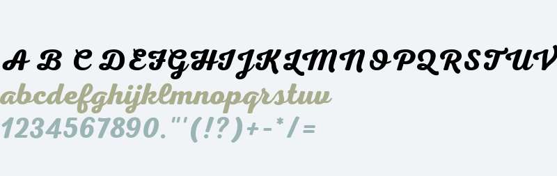 Nexa Script Bold