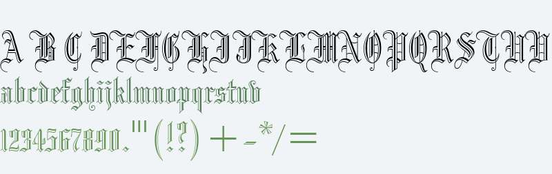 Blackletter 686 BT