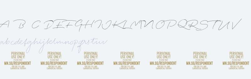 Respondent PERSONAL USE ONLY Thin PERSONAL USE ONLY