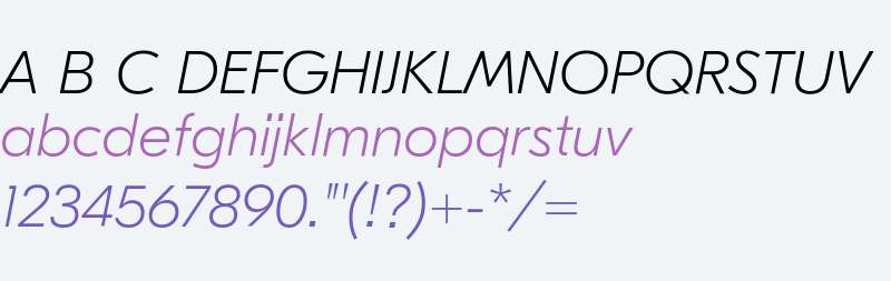 GT Eesti Pro Display Thin Italic