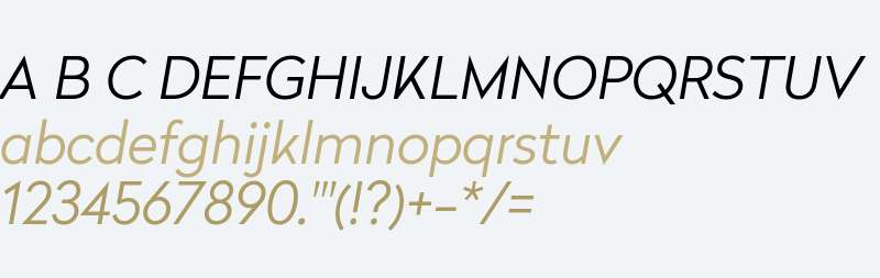 Radikal W03 Light Italic