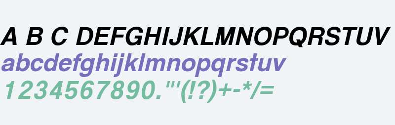GGX88 Italic