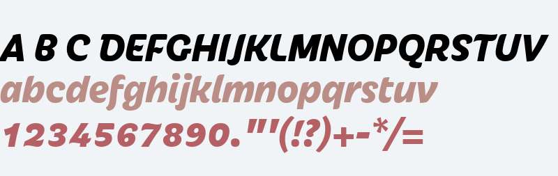 Iskra W04 Ultra Bold Italic