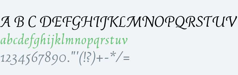 Parango OT W01 Italic