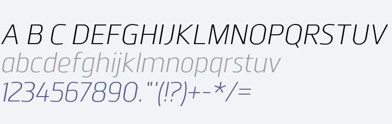 Juhl W00 Light Italic