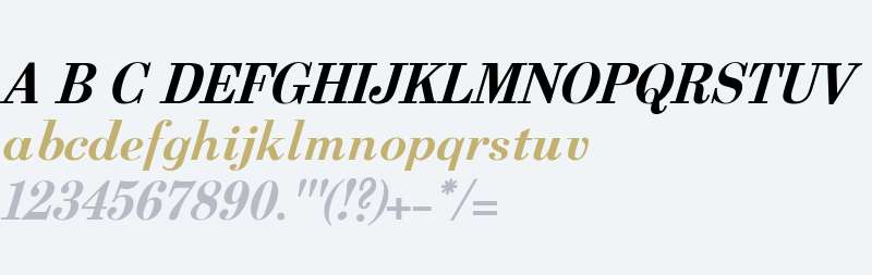 Berenis ADF Pro Bold Italic