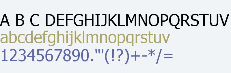 Ilik Small Font9B