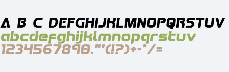 Redline Semi-Italic