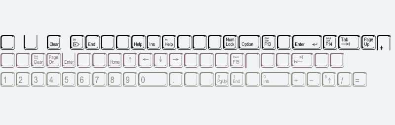 Keystrokes W95 Shadow Extra