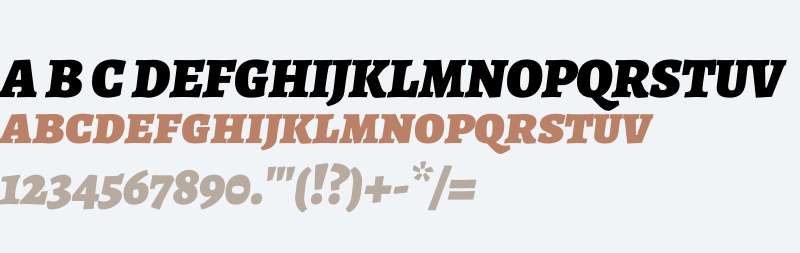 Alegreya SC Black Italic