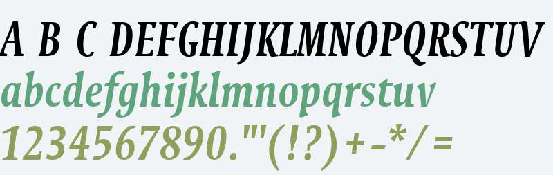 Galena W00 Cond Bold Italic