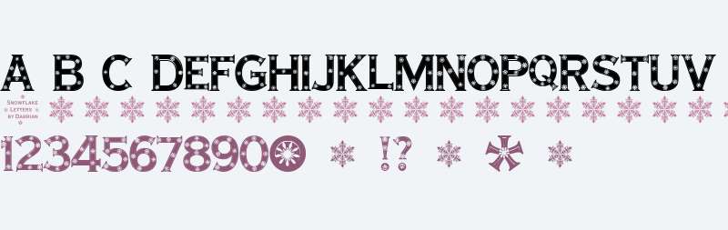 Snowflake Letters Fonts Free Download - OnlineWebFonts.COM