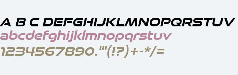 Good Timing W00 SemiBold Italic