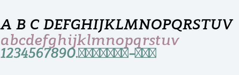 Modum Bold Italic