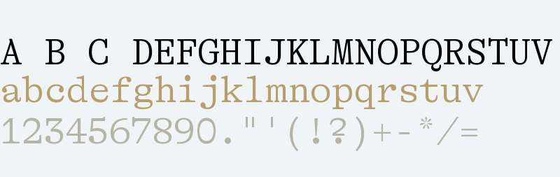 GT Alpina Typewriter Light