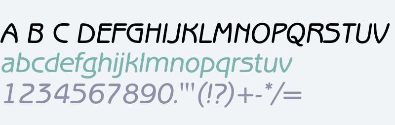 Benguiat Gothic* Medium Italic