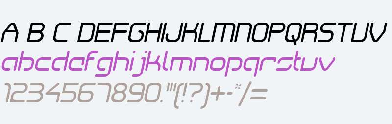 SkyWing W00 Italic