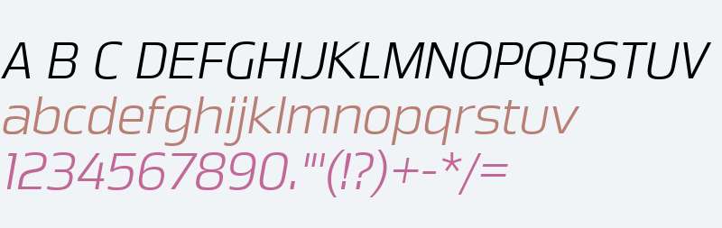 Great Escape W00 Light Italic