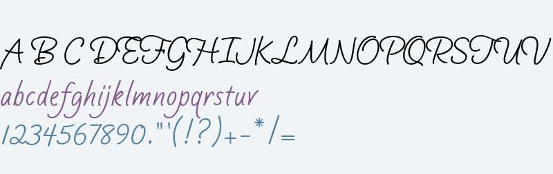 Silver Script W00 Regular