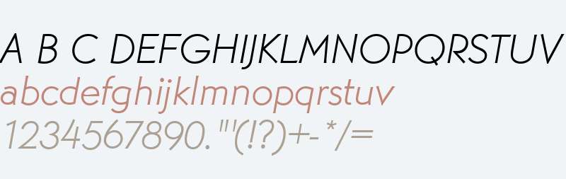 MartinGotURWTLig Italic