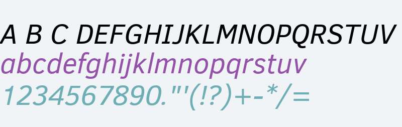 Lorenzo Sans Italic
