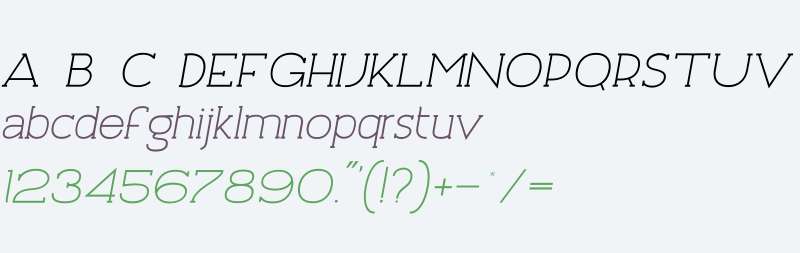 Archivio Italic W00 Slab 700