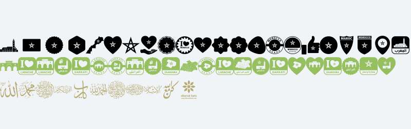font larache color