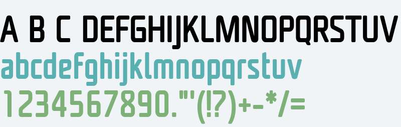 UnicodCond Condensed 4