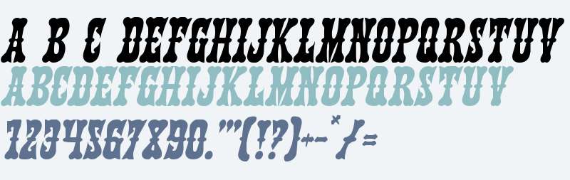 Texas Ranger Italic