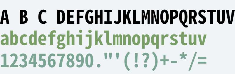 Gen Shin Gothic Monospace Bold