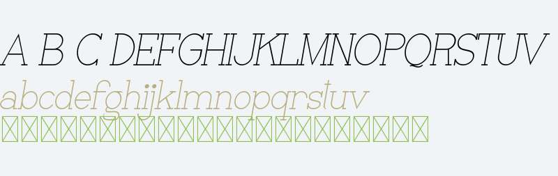 Victorela Demo Light Italic