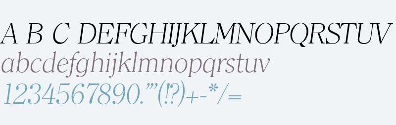 ClearfaceSerial-Xlight-Italic