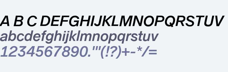 Nordnet Sans Mono Bold Italic